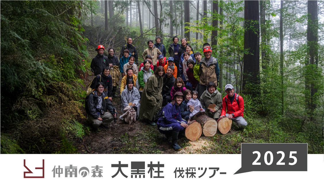大黒柱伐採ツアー2025